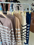 Casual Cardigan With Wide Leg High Waist Loose Trouser